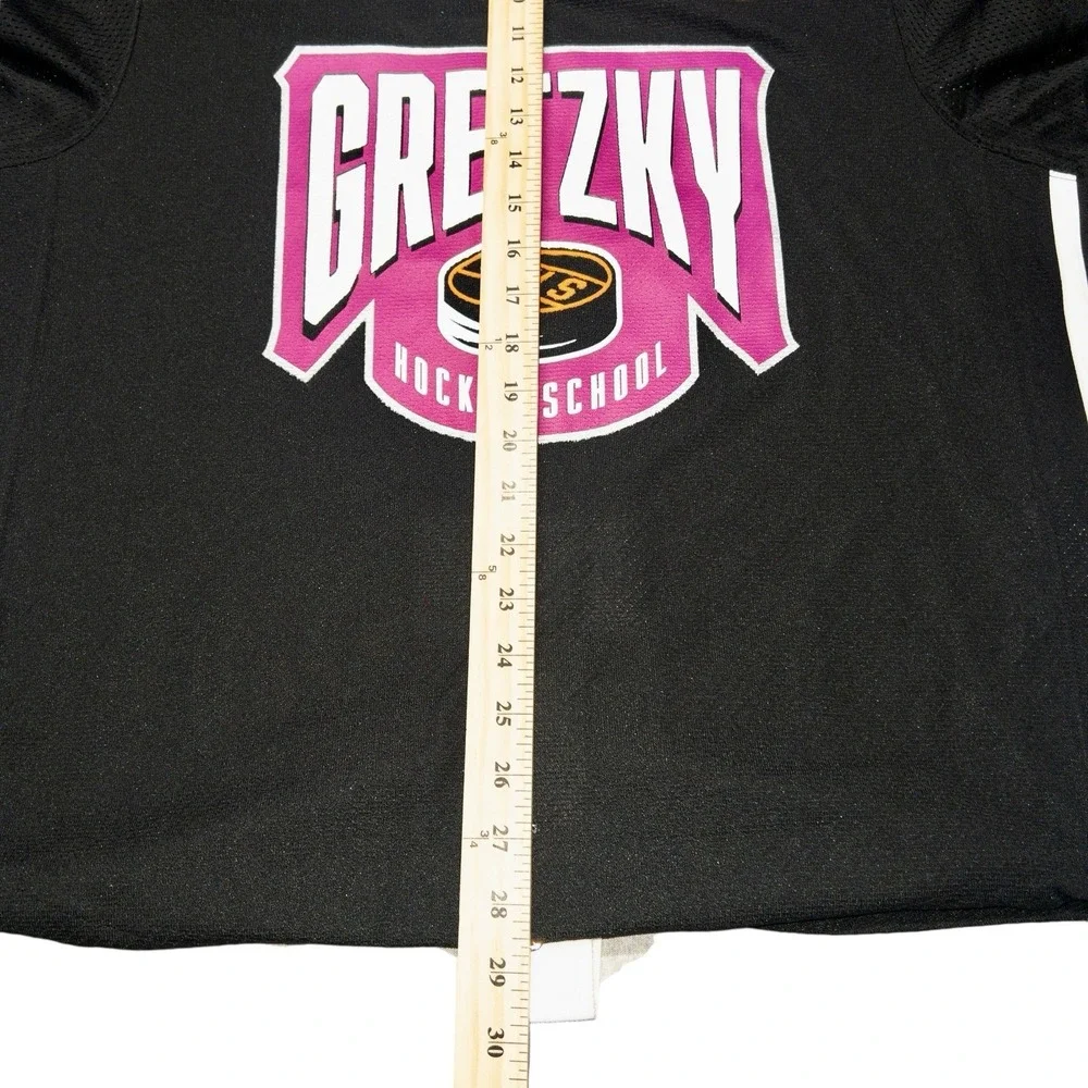 Adidas Wayne Gretzky Hockey School Jersey Mens 50 Fight Strap NHL #99 LA‎ Kings